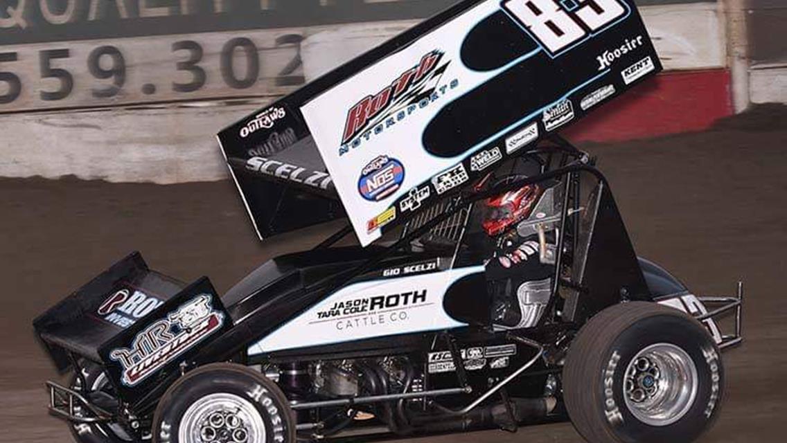Giovanni Scelzi Preparing for World of Outlaws Races in Chico and Stockton