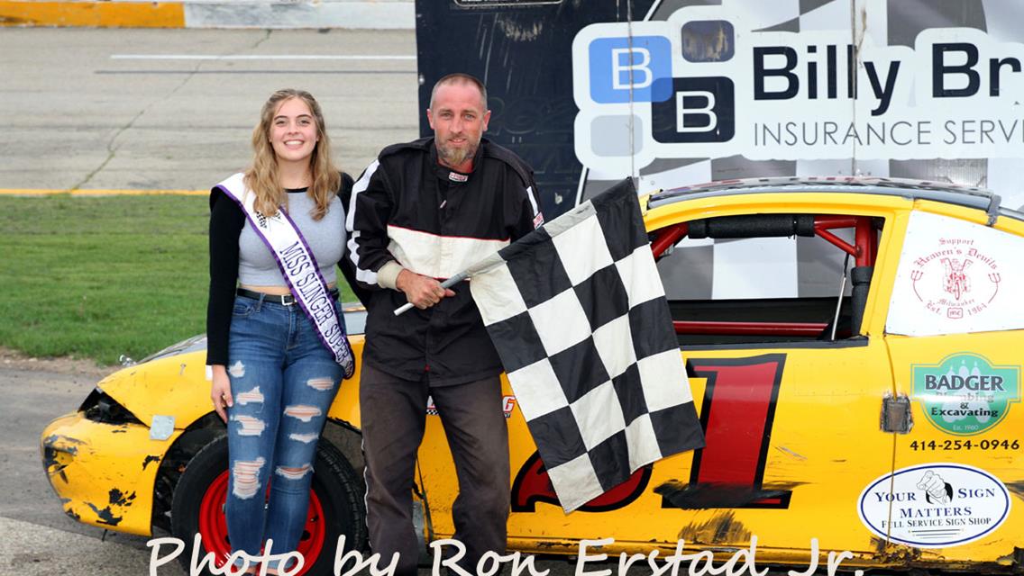 Tyler Schley Scores Pro Late Model Victory at Slinger