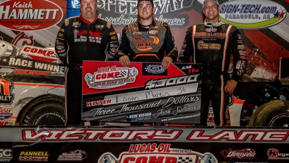 Logan Martin Returns to CCSDS Winning Ways at Old No. 1 Speedway