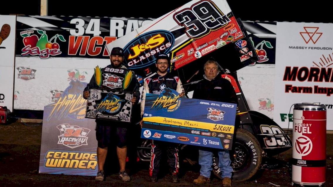 Macri prevails in High Limit Series at 34 Raceway