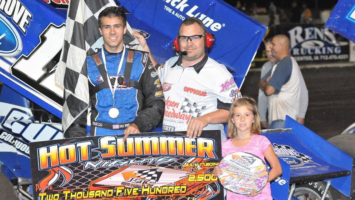 Cole Wood – Big Win at Rock Rapids!