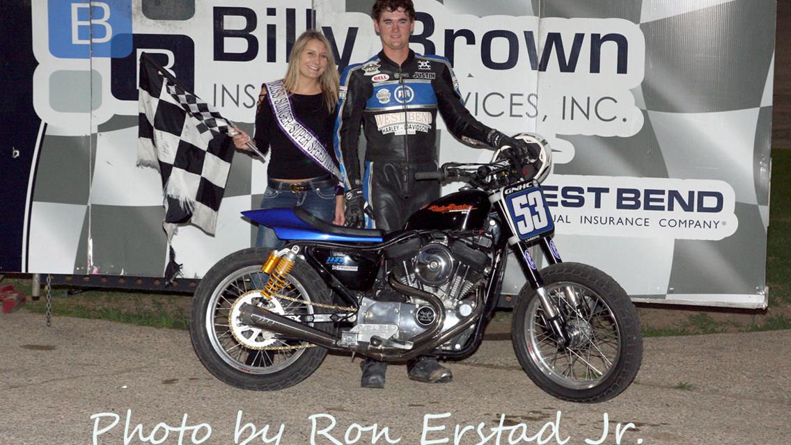 Fenhaus gets second Slinger Win while Apel Claims the Track Championship in Labor Day Weekend 100
