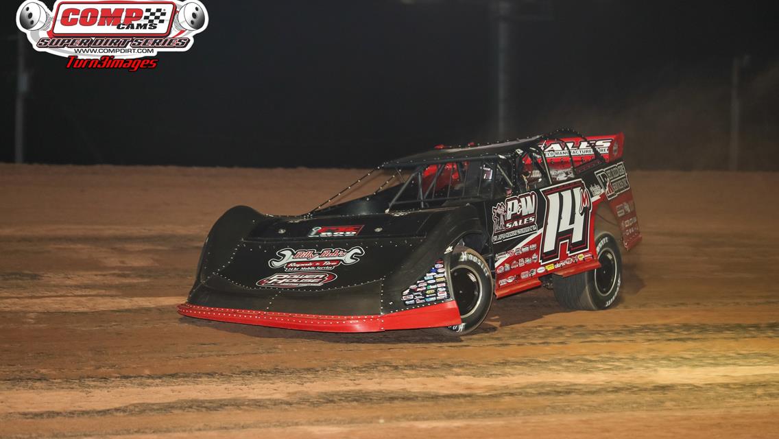 Rocket Raceway Park (Petty, TX) – Comp Cams Super Dirt Series – April 15th, 2023. (Turn 3 Images)