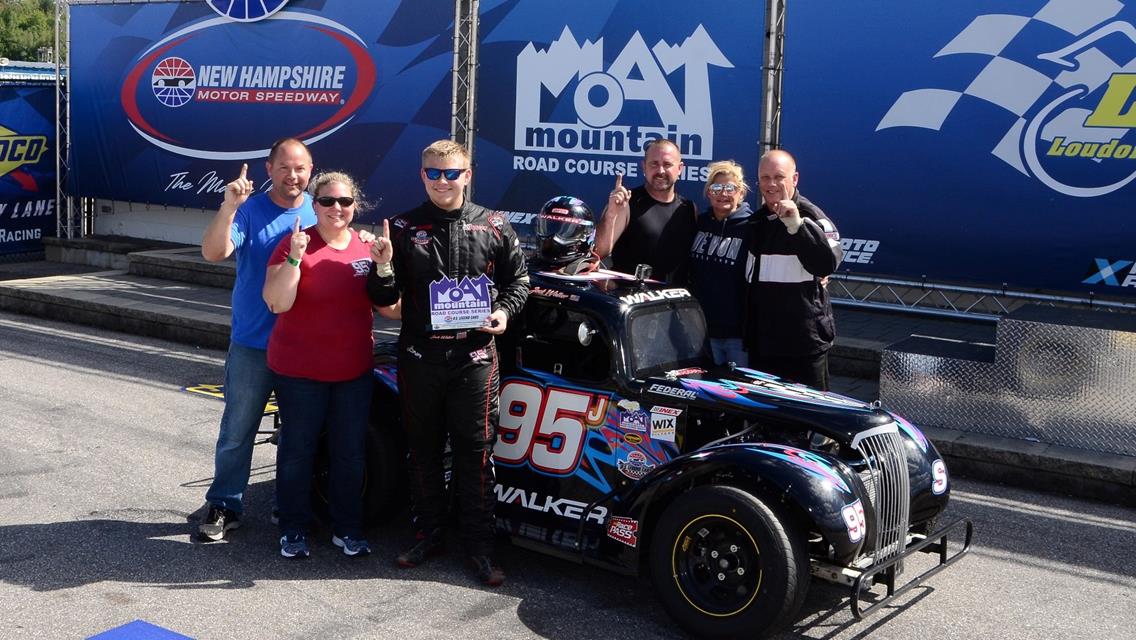 Walker Produces First Career Legends Victory During Exciting Event at New Hampshire Motor Speedway