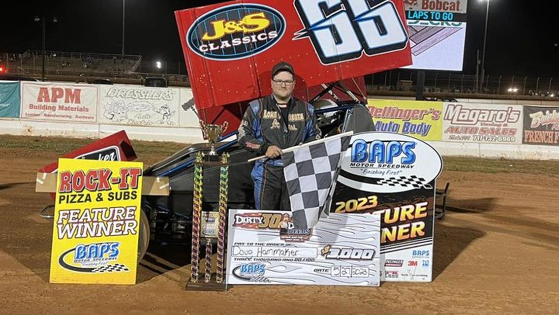 Doug Hammaker Earns Second-Straight Dirty 30 Victory at BAPS Motor Speedway