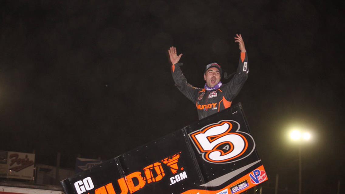 Gravel wins again at Wilmot Raceway in a thriller