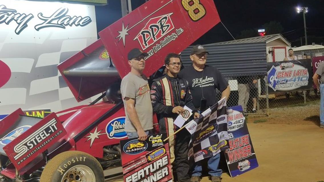 FREDDIE RAHMER SCORES EIGHTH WIN OF THE SEASON IN THE PIGEON HILLS; Logan Rumsey Wins with Thrilling Last Lap Pass; Bill Brown Jr. Takes $1,000 Classi