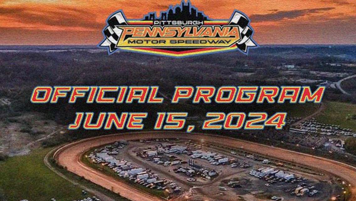 Official Program for June 15, 2024