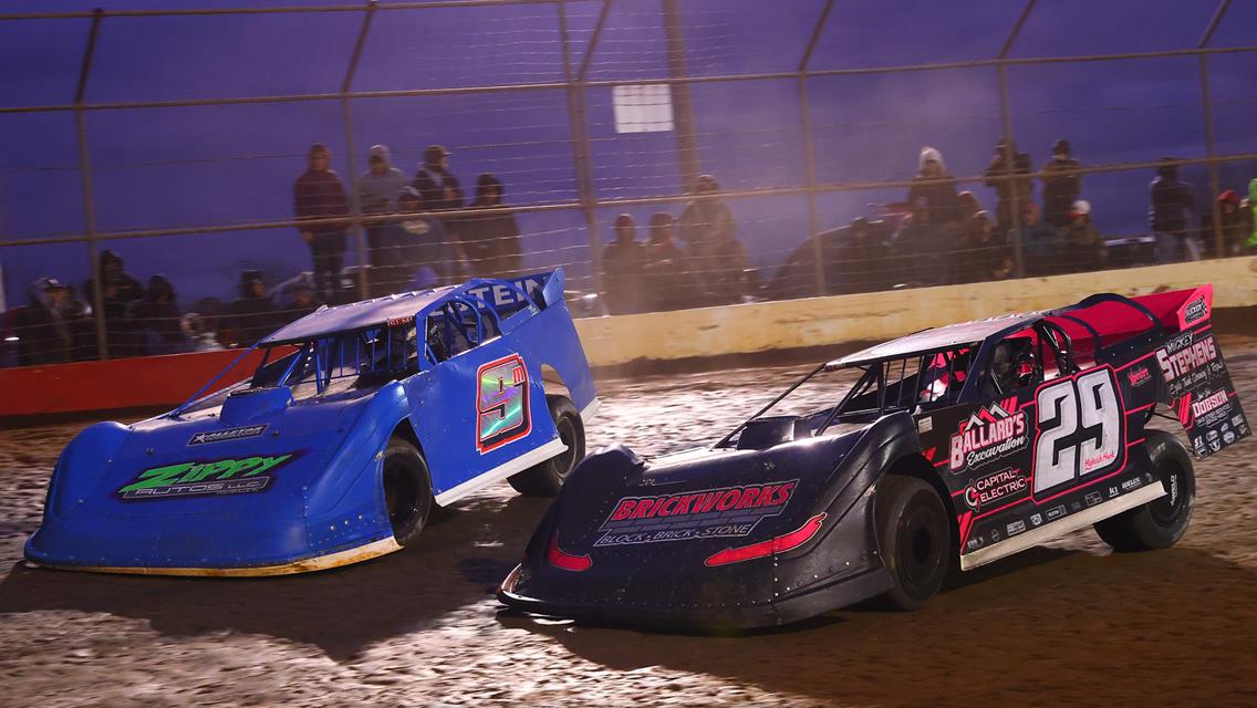 Talladega Short Track (Eastaboga, AL) - Crate Racin&#39; USA Winter Series – Ice Bowl – January 5th-6th, 2023. (Josh James Artwork)