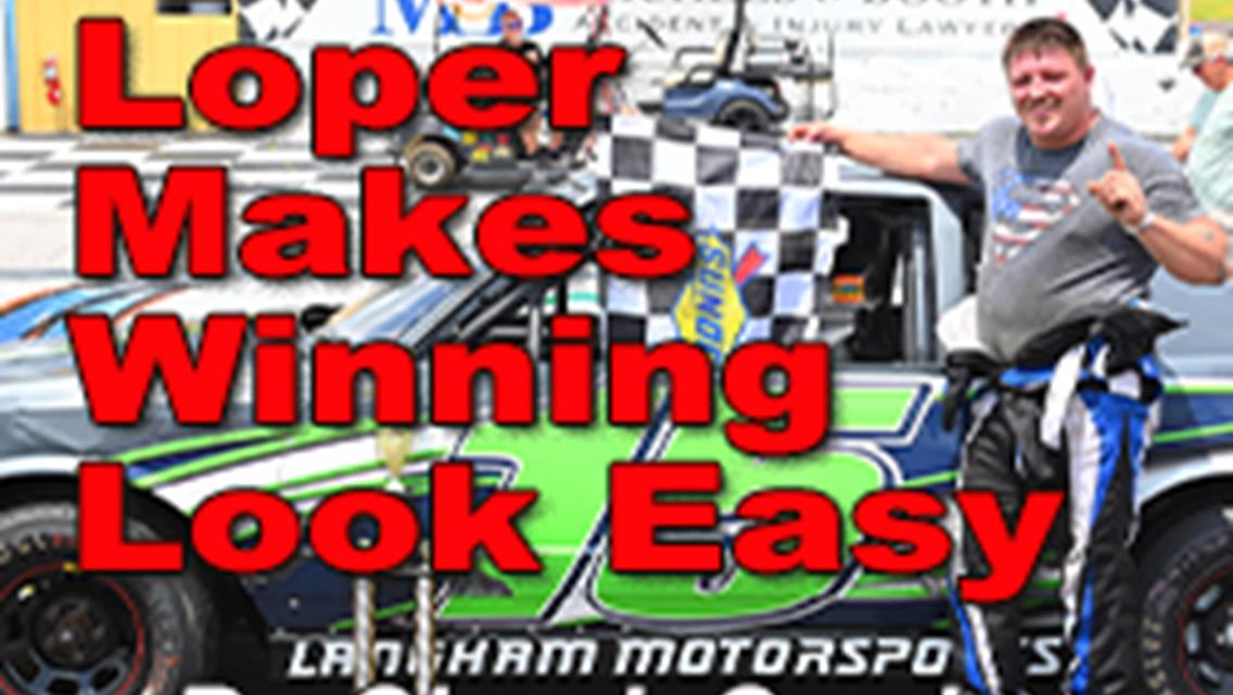 Loper’s Run to Second Straight Pure Stocks Title Inspired by Son’s Fight Against Illness