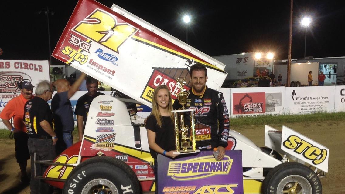 Brian Brown wins from 13th at Randolph County Raceway