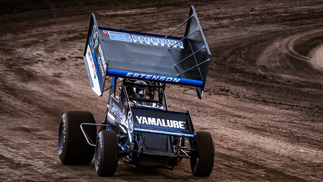 Estenson Ties Career-Best Result at Huset’s Speedway With Fifth-Place Outing