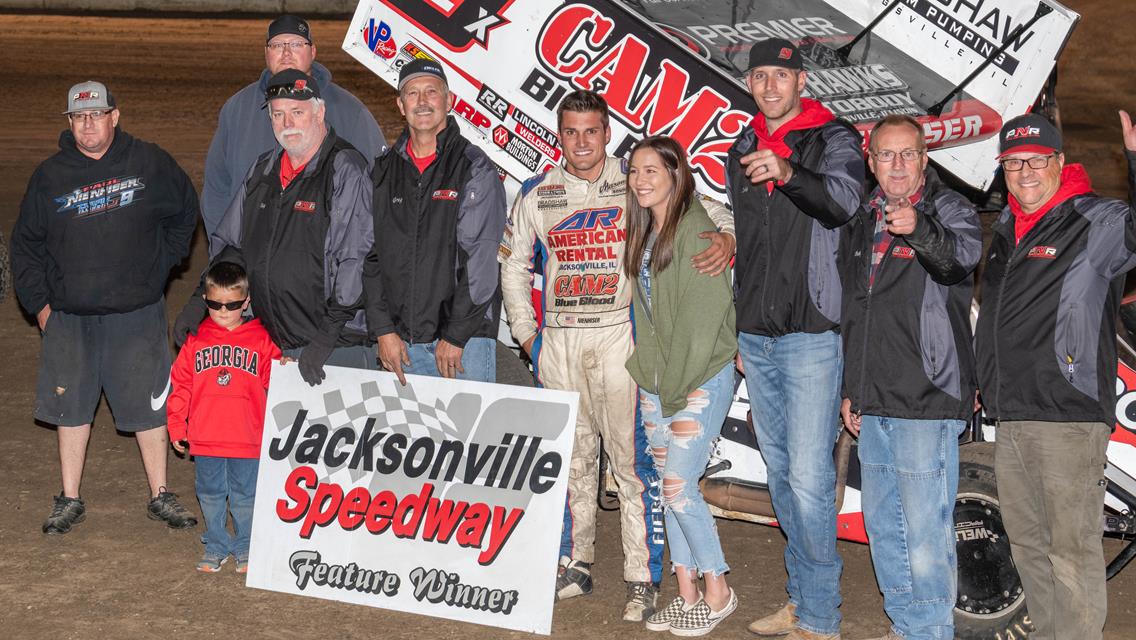 Paul Nienhiser Makes Late Race Move to Win at Jacksonville Speedway