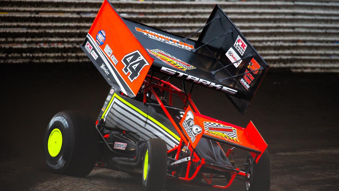 Starks Posts Season-Best Result With World of Outlaws at Huset’s Speedway