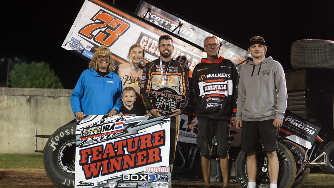 FIRST WIN OF THE IRA SEASON: Thiel Wins at Dodge County Fairgrounds