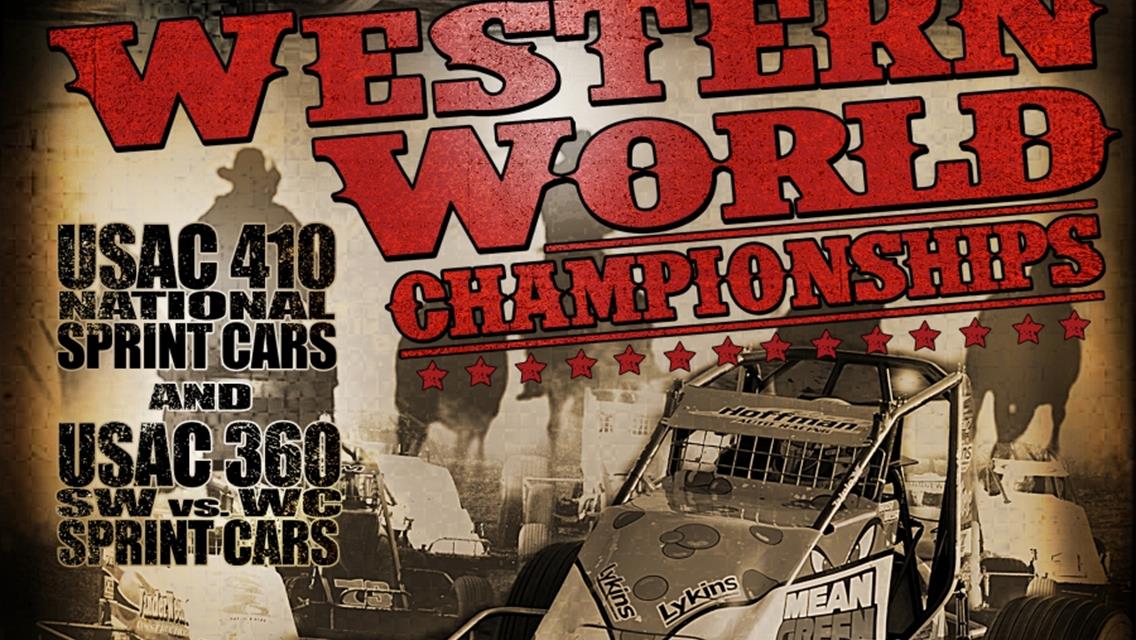 Sprints Close with &quot;Western World Championships&quot; at Tuscon