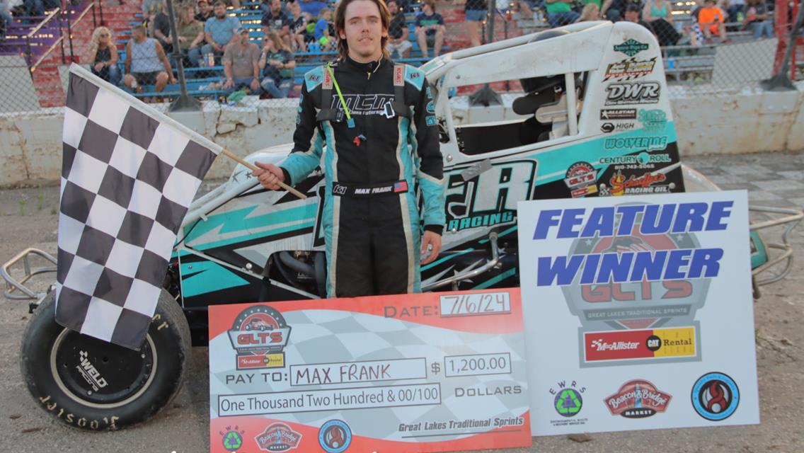 MAX FRANK SECURES THE WIN AT TRI-CITY