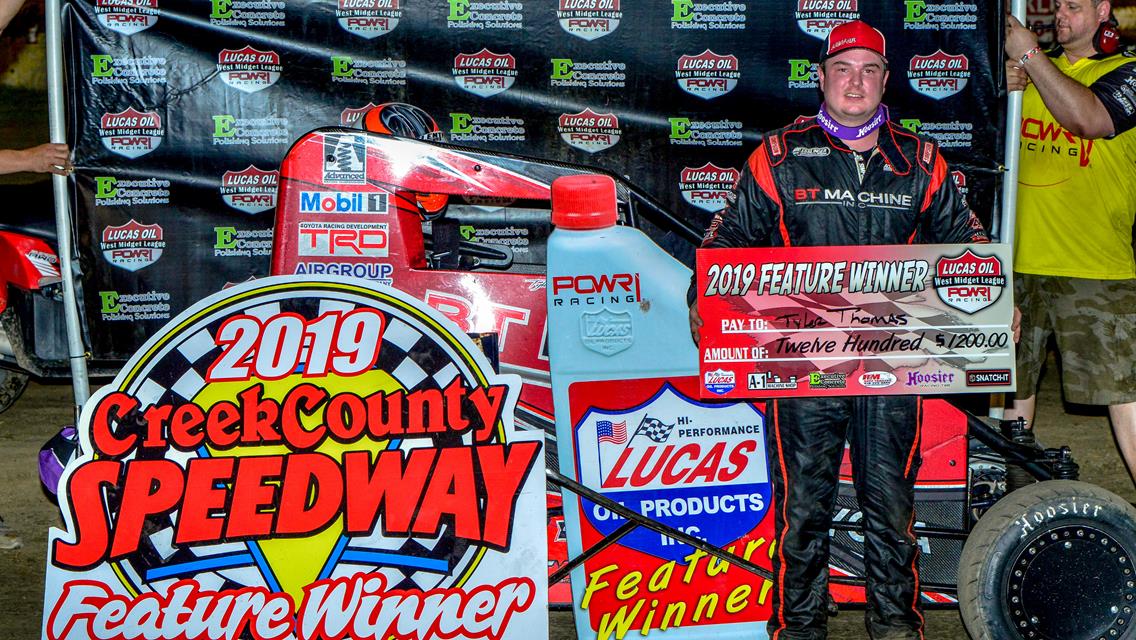 THOMAS TAMES SOONER SHOWDOWN AT CREEK COUNTY