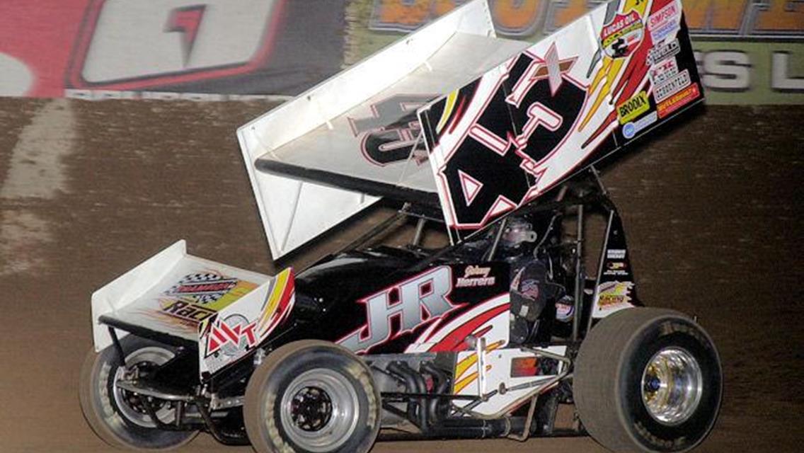 Herrera Has the Hot Lucas Oil ASCS Hand in Copper on Dirt Prelim!
