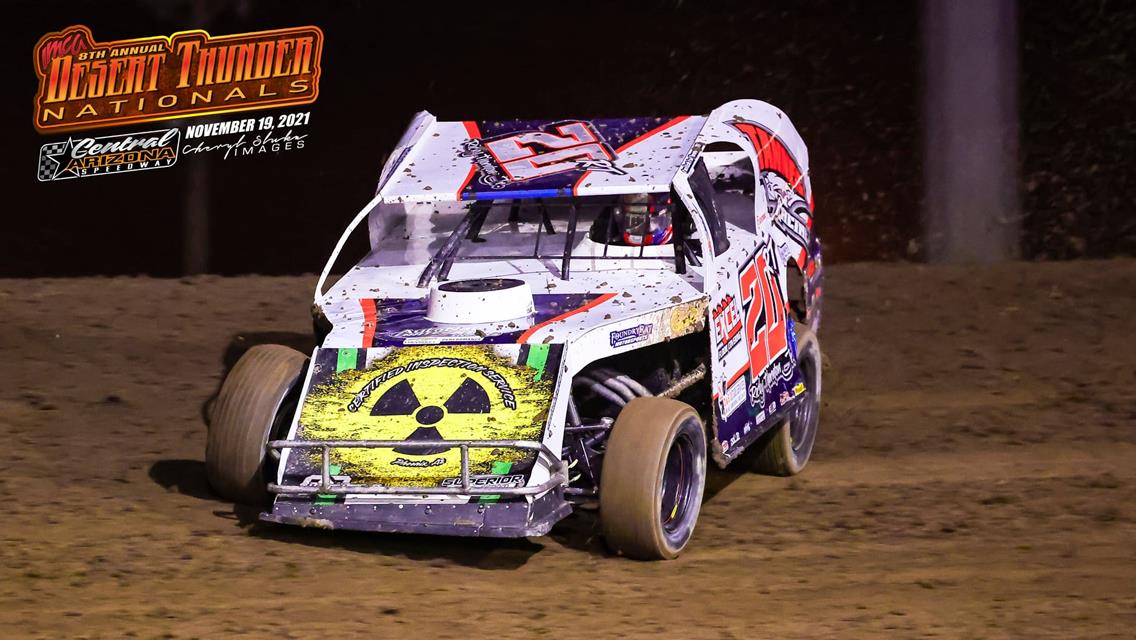 Central Arizona Speedway (Casa Grande, AZ) – Desert Thunder Nationals – November 19th-21st, 2021. (Cheryl Sluka photo)
