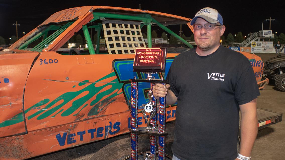 Vetter Breaks Through Into in Victory Lane