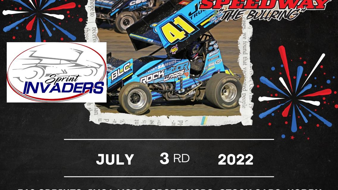 Sprint Invaders Try to Tame the Benton County Bullring Sunday!