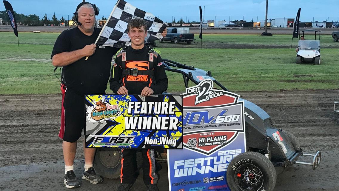 Zorn, Woods, And Weger Add To Win Totals During Dirt2Media NOW600 Debut At Rush County