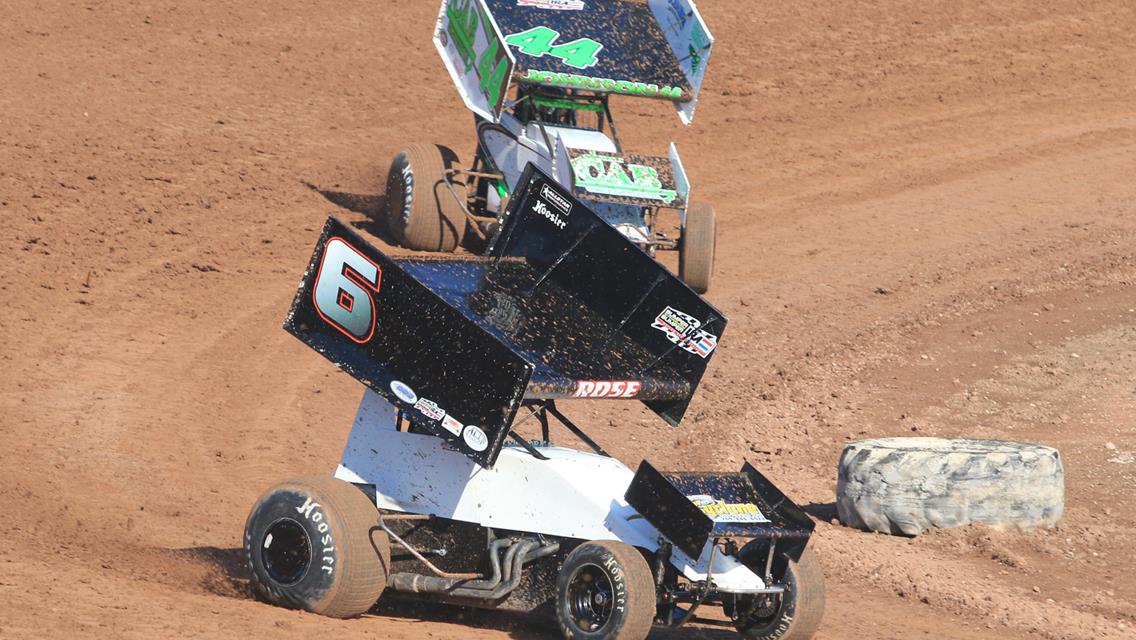 BUMPER TO BUMPER IRA OUTLAW SPRINT TITLE CHASE GOING FULL TILT, SCHMIDT AND ROSE LEAD 2015 TITLE HOPEFULLS!