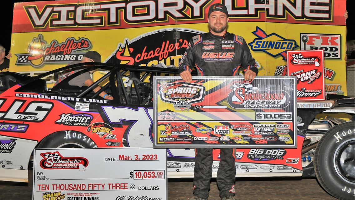 Swainsboro Raceway (Swainsboro, GA) – Schaeffer’s Spring Nationals – March 3rd, 2023. (Richard Barnes photo)