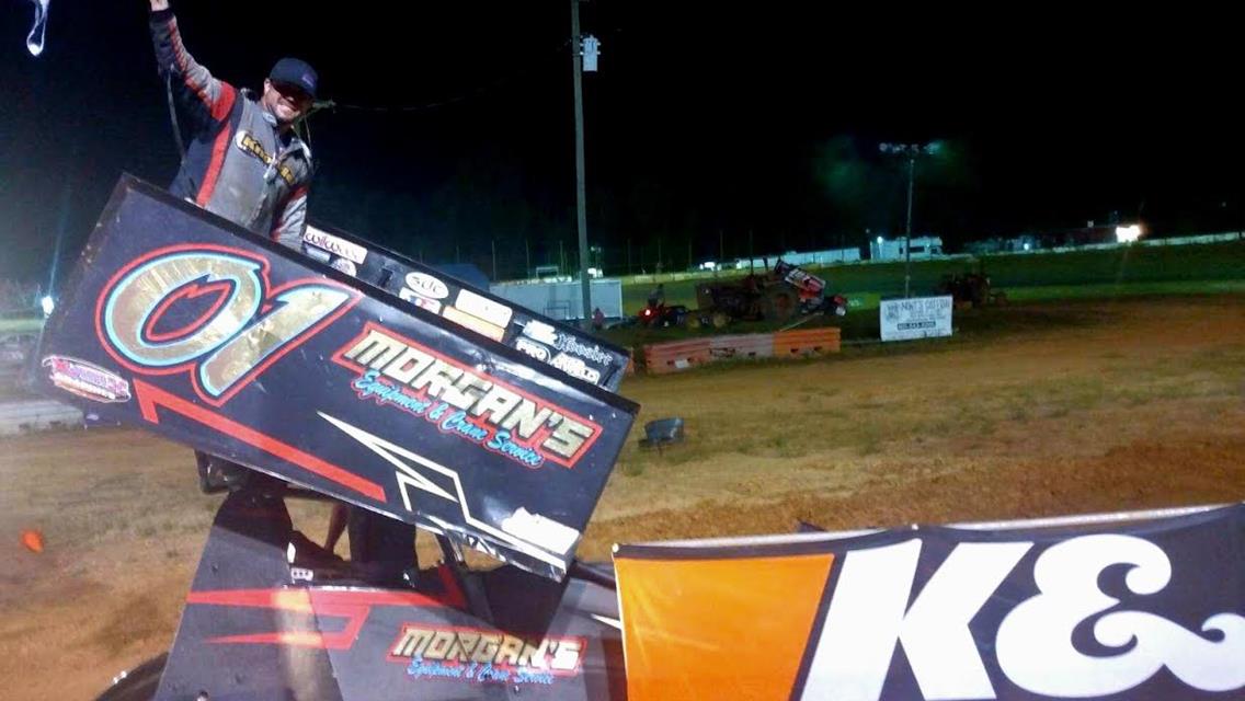 Shane Morgan wins USCS Mississippi State Championship Race at Hattiesburg on Friday