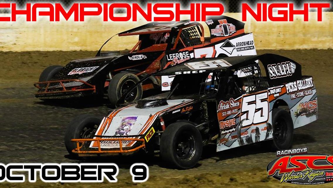 Lake Ozark Championship Night with ASCS Warrior Region