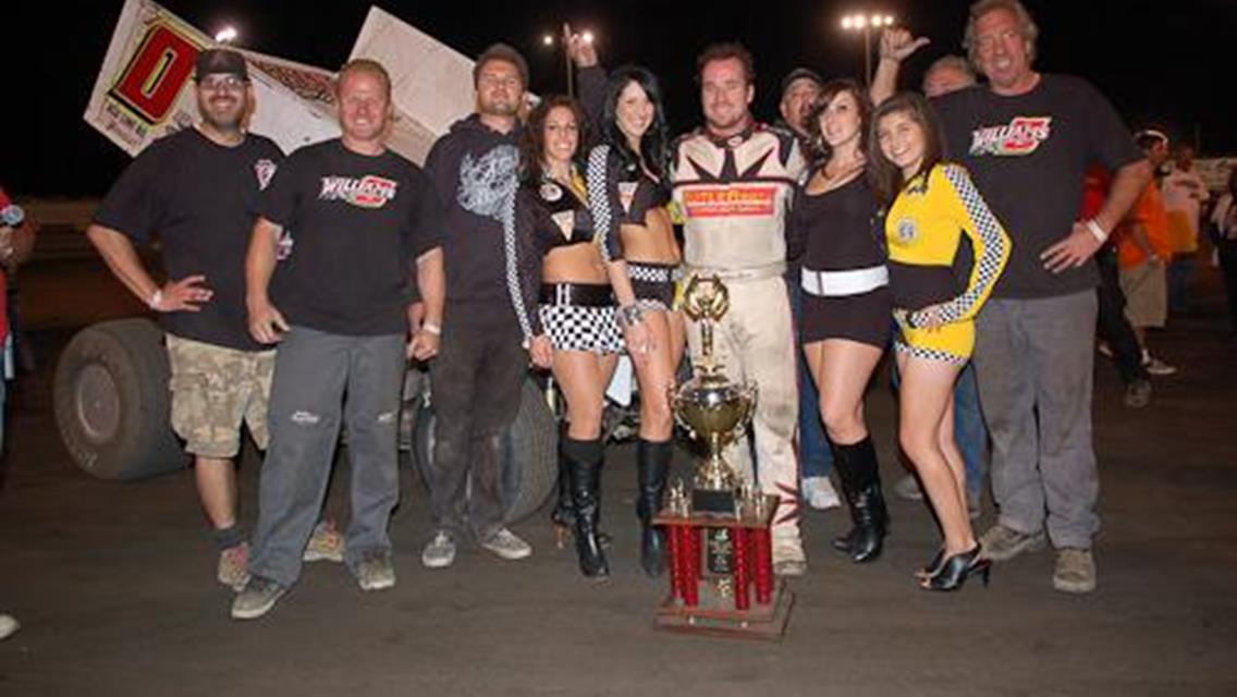 Redemption gained at the Thunderbowl for Jonathan Allard with Trophy Cup triumph