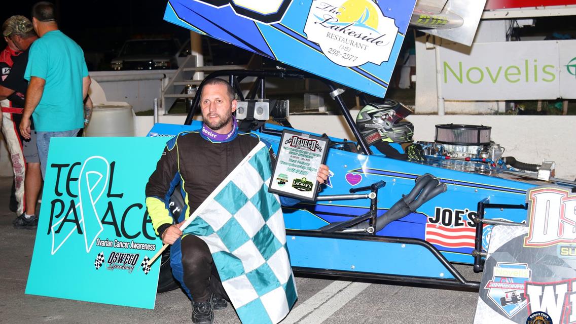Cliff Wins Career First 350 Supermodified Feature for Barbeau Racing