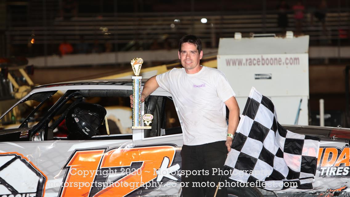 Shryock visits Victory Lane at Boone Speedway