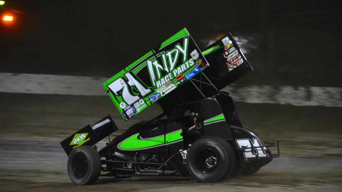 Kyle Reinhardt Scores Top-5 in First Trip to Huset’s Speedway