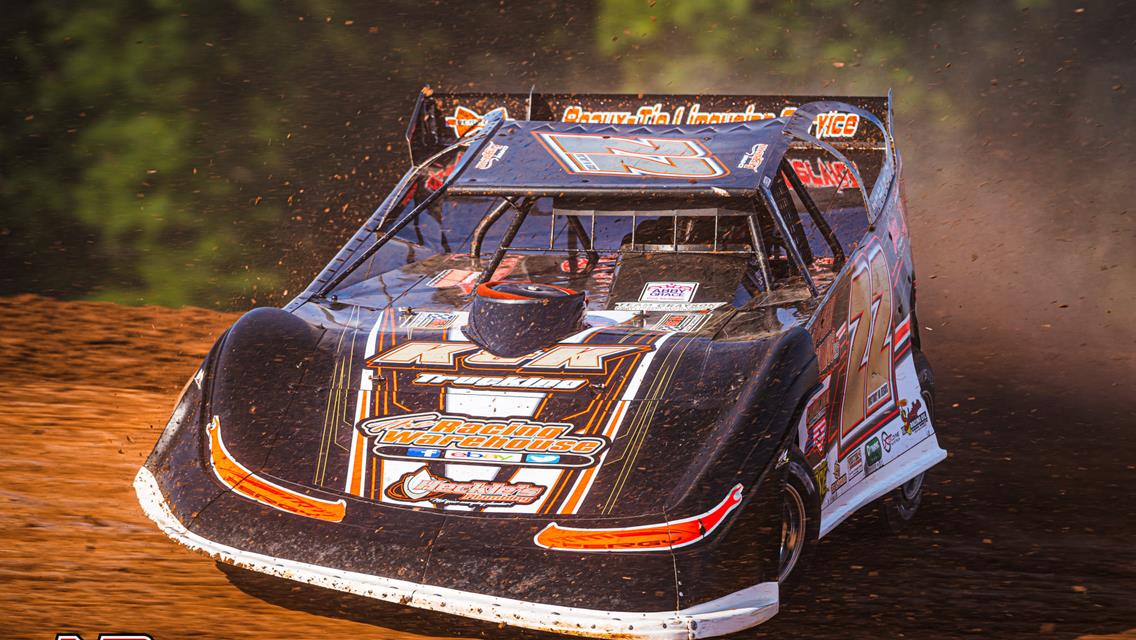 Lernerville Speedway (Sarver, PA) – World of Outlaws Morton Buildings Late Model Series – Firecracker 100 – June 24th-26th, 2021. (Jacy Norgaard photo)
