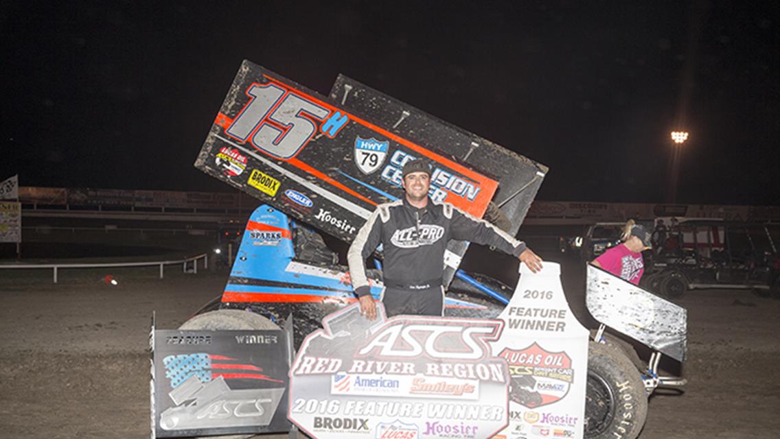 Sam Hafertepe, Jr. Is King Of Lucas Oil ASCS Return To Route 66 Motor Speedway