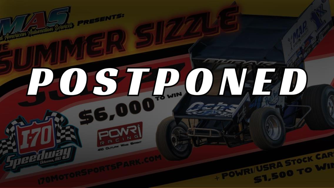 SUMMER SIZZLE POSTPONED | SEPT. 28 NAMED FAN APPRECIATION NIGHT
