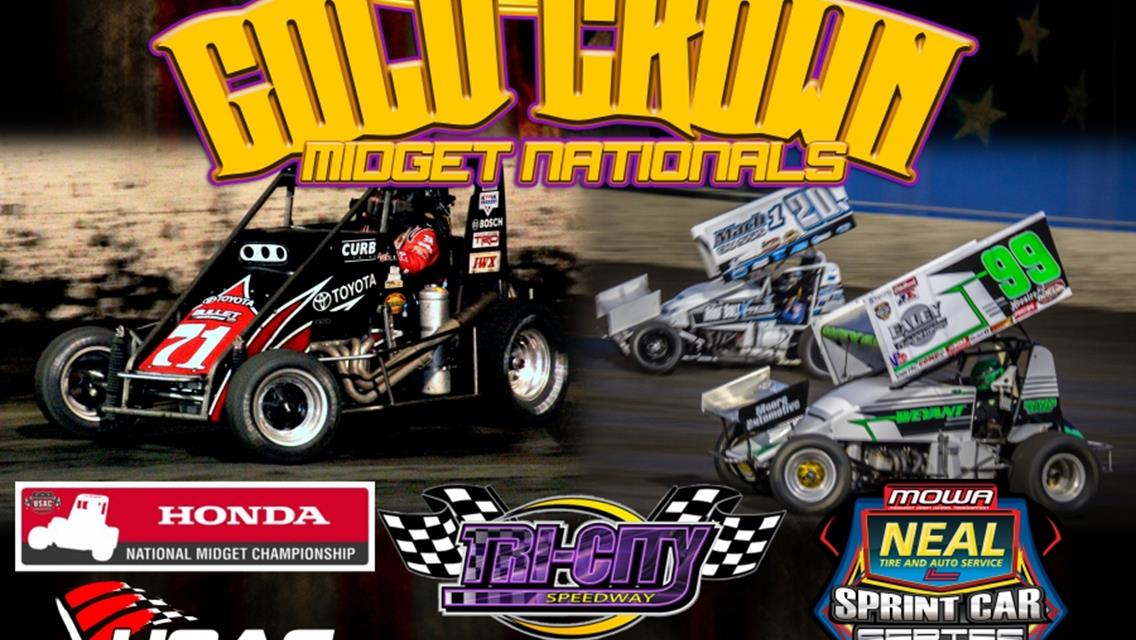 &quot;Gold Crown Midget Nationals&quot; at Tri-City Friday &amp; Saturday