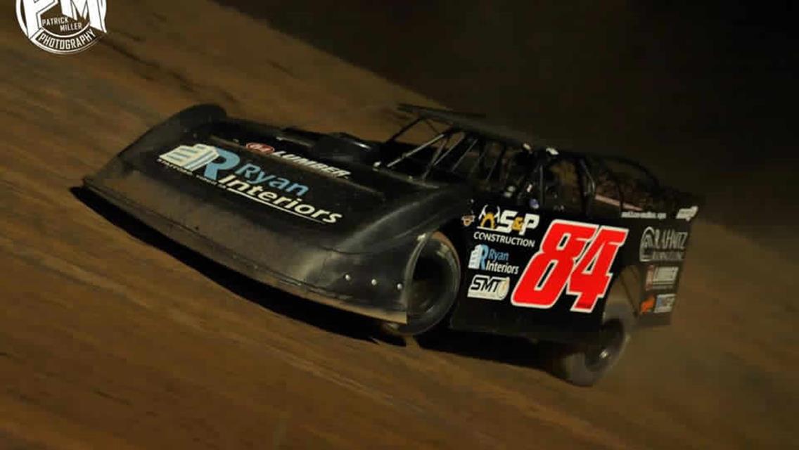 Seventh place finish in Spider Barnett Memorial at Hummingbird Speedway