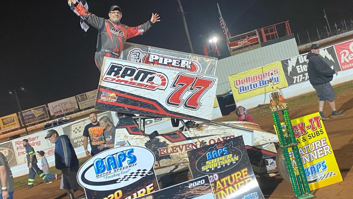 Russ Mitten Lands in Victory Lane for Dirty 30 Win at BAPS