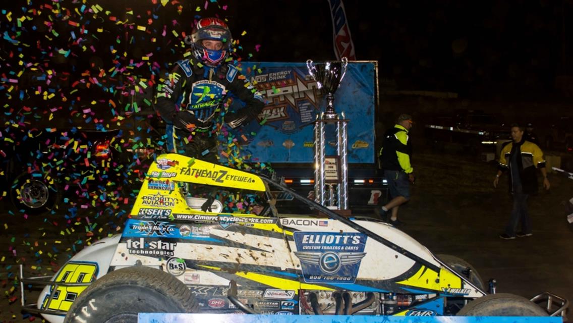Bacon Wins Indiana Sprintweek Opener