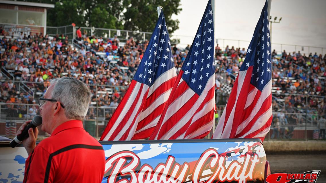 WILMOT RACEWAY FIREWORKS/CARLOAD NIGHT SCHEDULE CHANGE TO MONDAY, JULY 1
