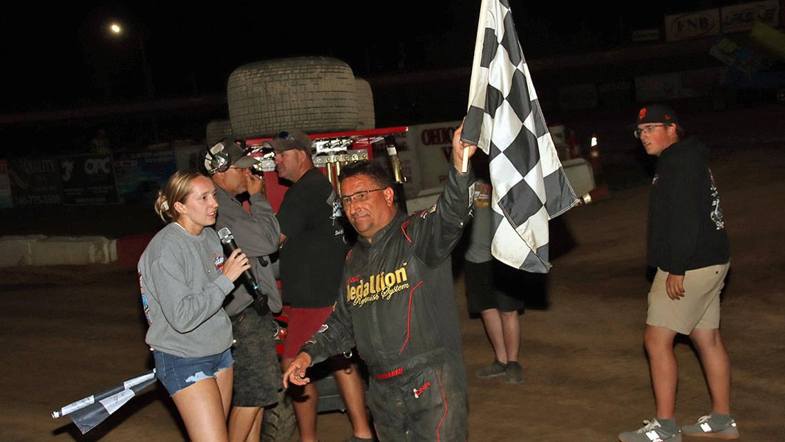 HANNAGAN STRIKES AGAIN! THIS TIME AT ATOMIC SPEEDWAY!