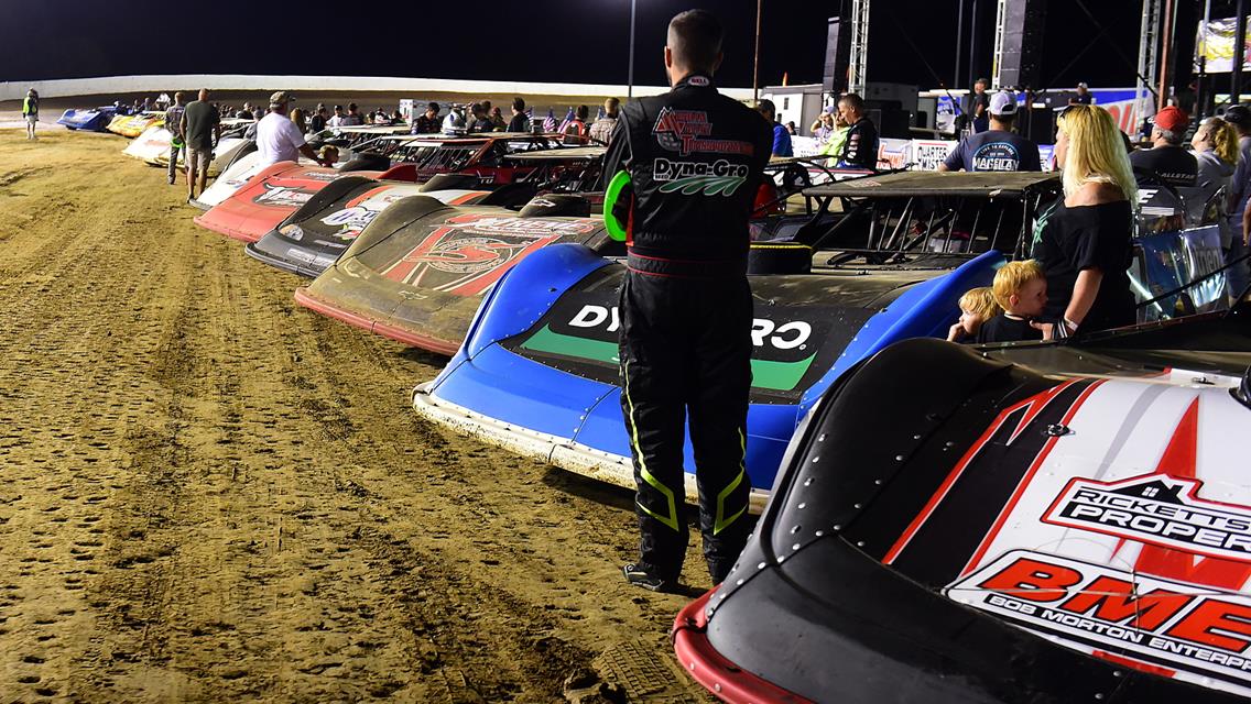 Randolph County Raceway (Moberly, MO) – Lucas Oil Midwest LateModel Racing Association – Wiener Nationals – September 4th, 2022. (Todd Boyd photo)
