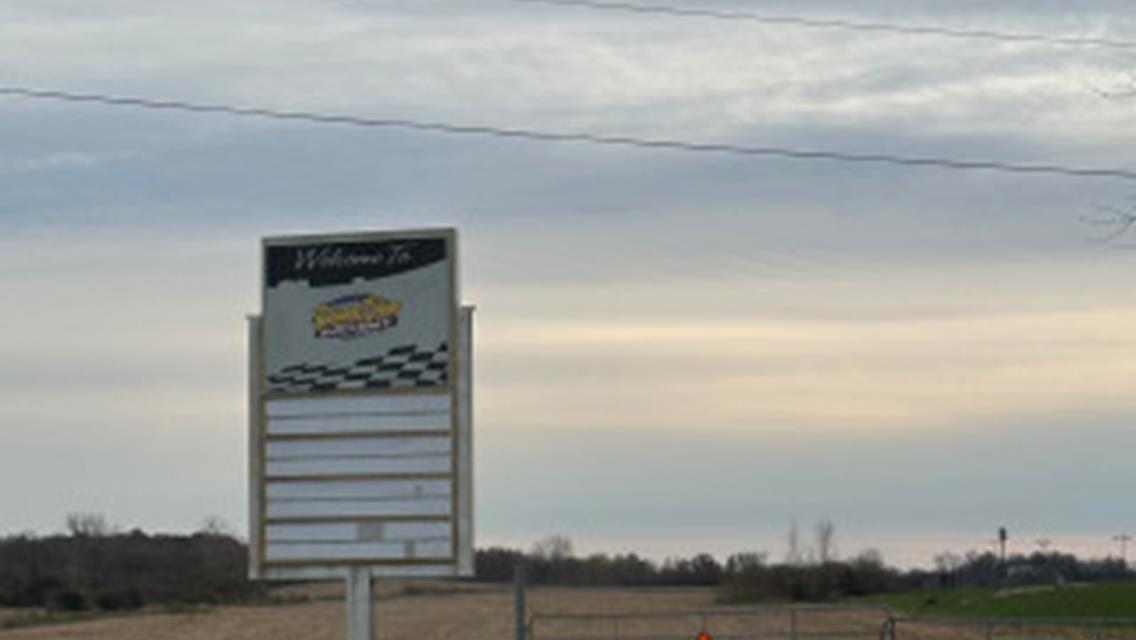 Track Entrance Sign