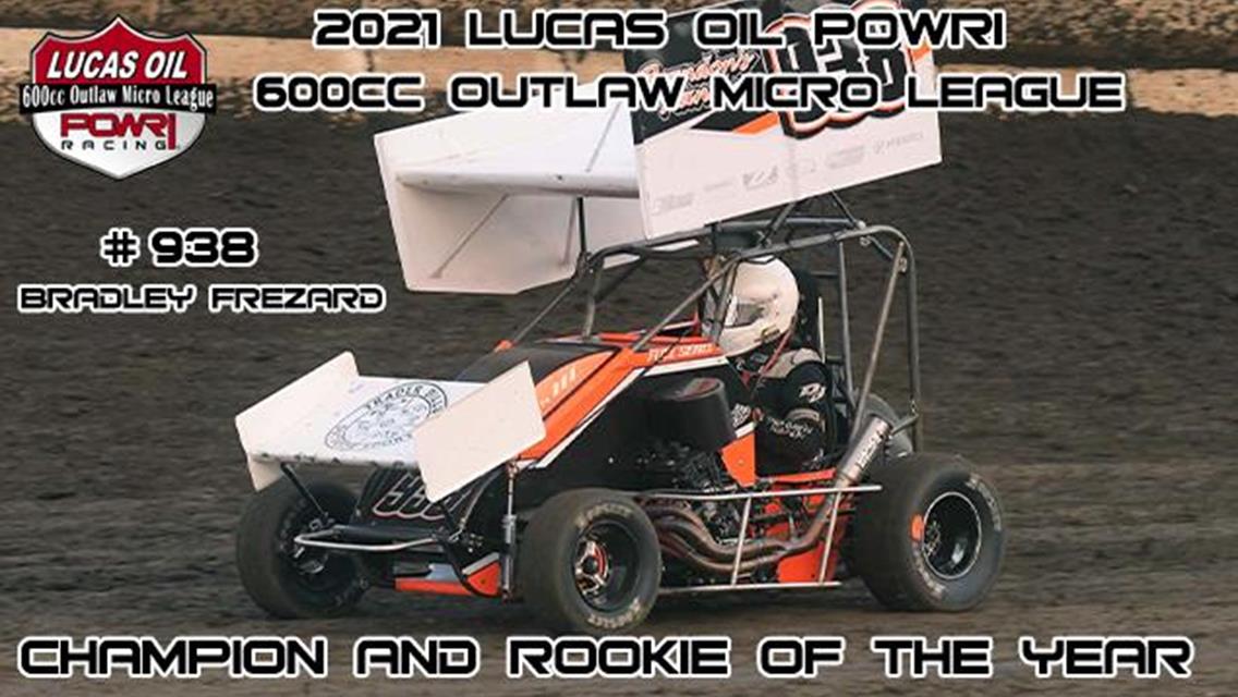 Bradley Fezard Banks 2021 Lucas Oil POWRi Outlaw Micro League Championships