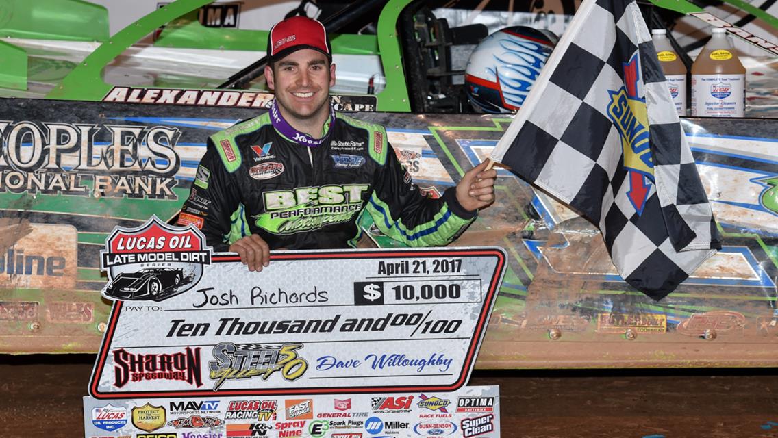 Richards Best in Steel Valley 50 at Sharon Speedway
