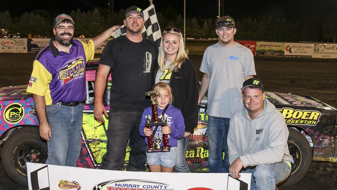 Racing Action at Murray County Speedway