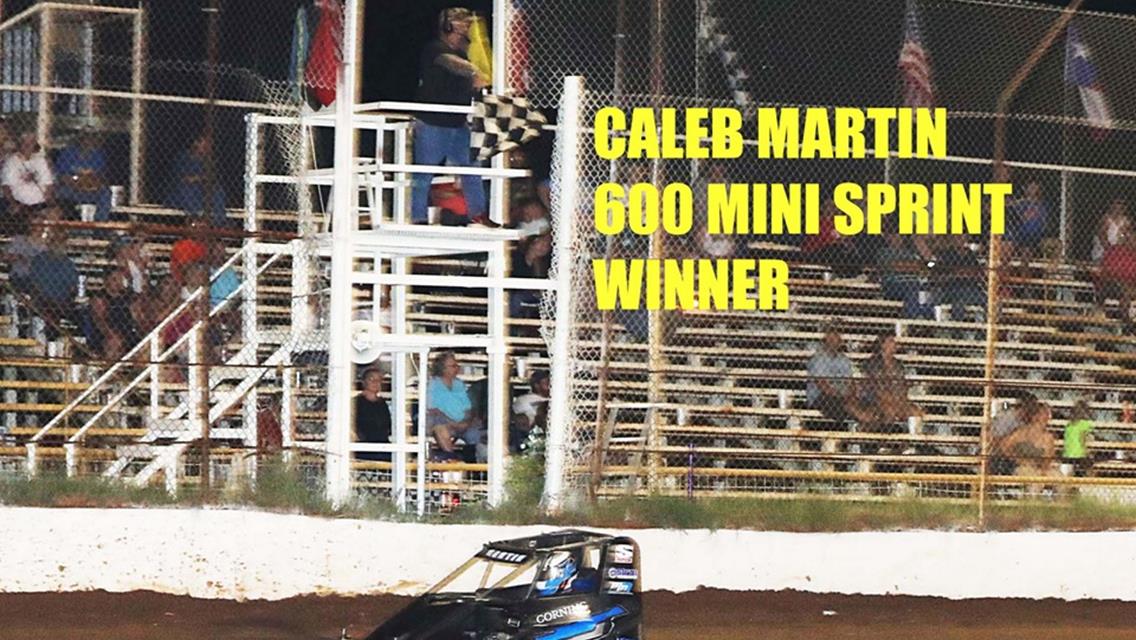 Caleb Martin Masters NOW600 Tel-Star Ark-La-Tex Region at 105 Speedway